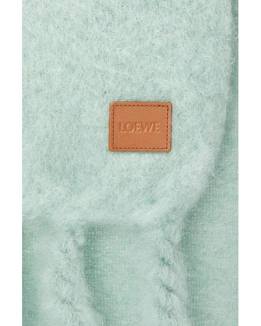 Loewe Green Scarf