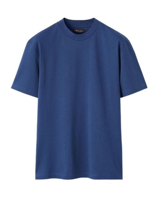 Loro Piana Blue Ray T-Shirt for men