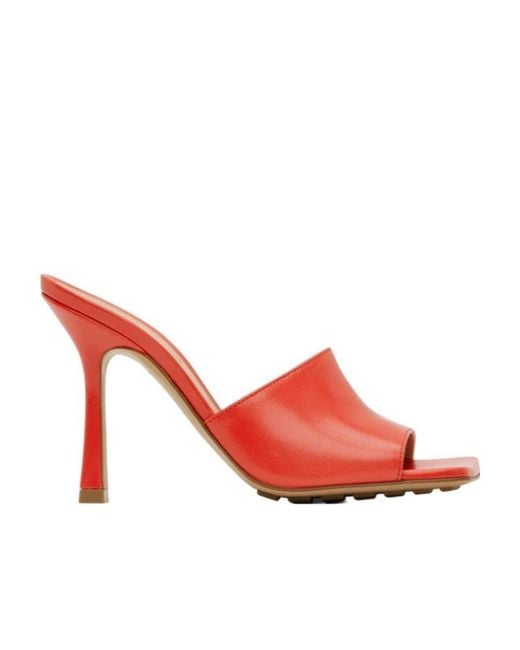 Bottega Veneta Stretch Squared-Toe Sandals