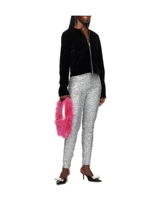 we11done Black Collarless Casual Jacket