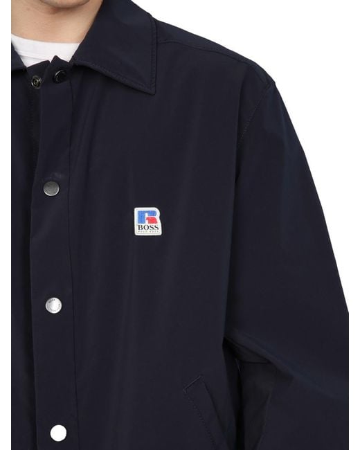 Boss Blue Breasted Casual Jacket for men