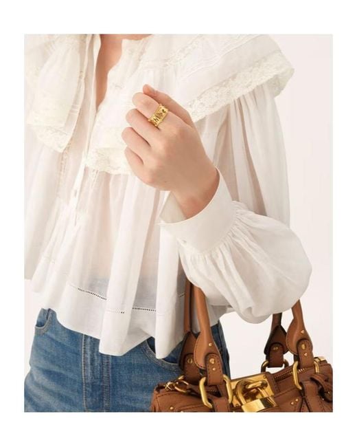 Chloé Metallic Medals Ring