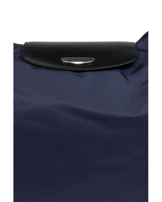 Balenciaga Blue Genève Large Shoulder Bag