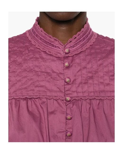 Farm Rio Purple Blouses