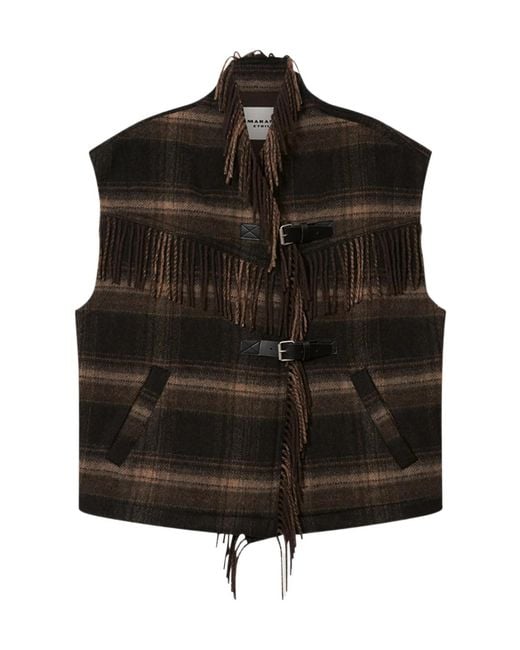 Isabel Marant Black Sleeveless Vest