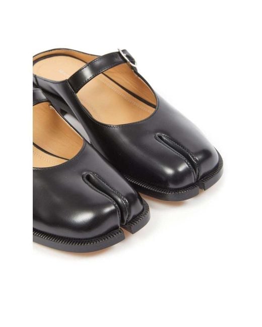 Maison Margiela Brown Tabi City Mary-Jane Mules