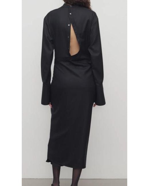 The Row Black Thalassa Dress
