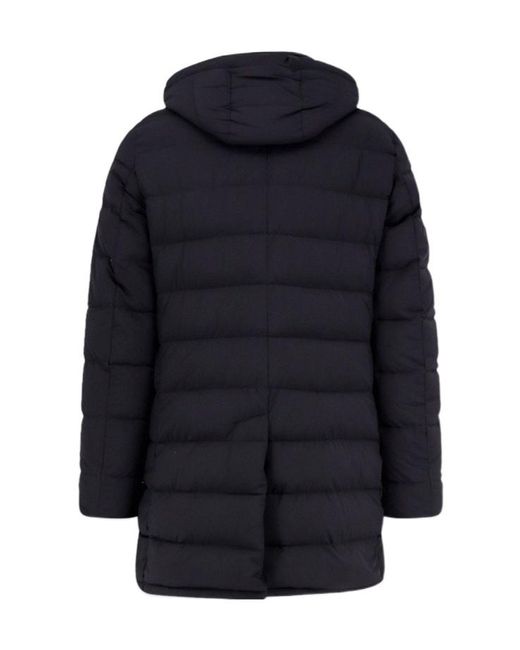Moorer Blue Calandri Padded Jacket for men