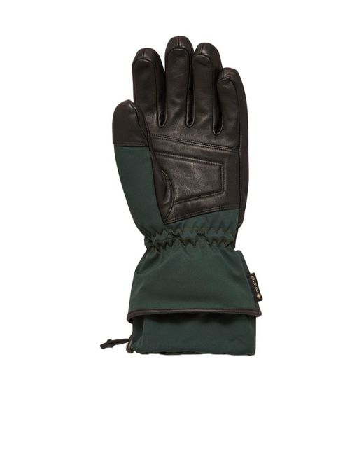 Moncler Green Padded Gloves for men