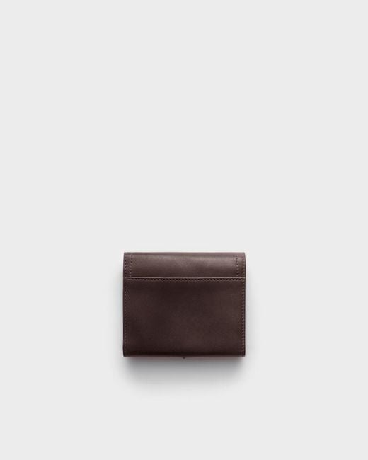 Prada Brown Small Nappa Leather Wallet
