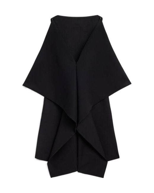 Jil Sander Black Silk Blend Dress