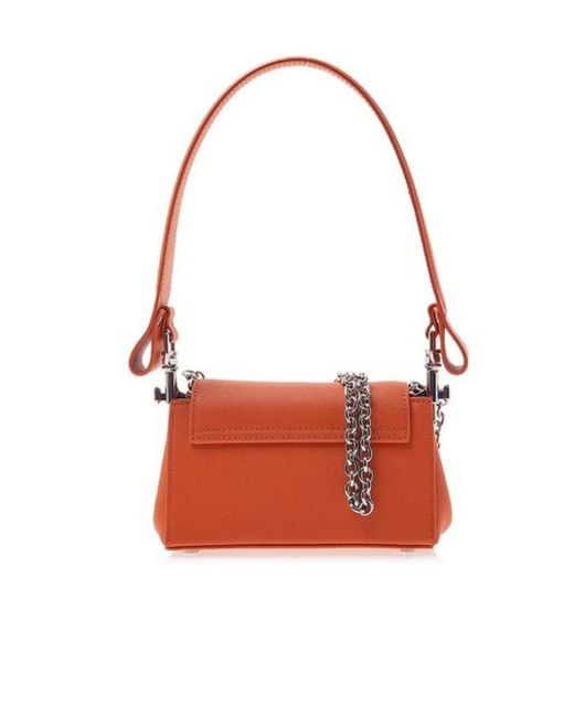 Vivienne Westwood Metallic Logo Shoulder Bag
