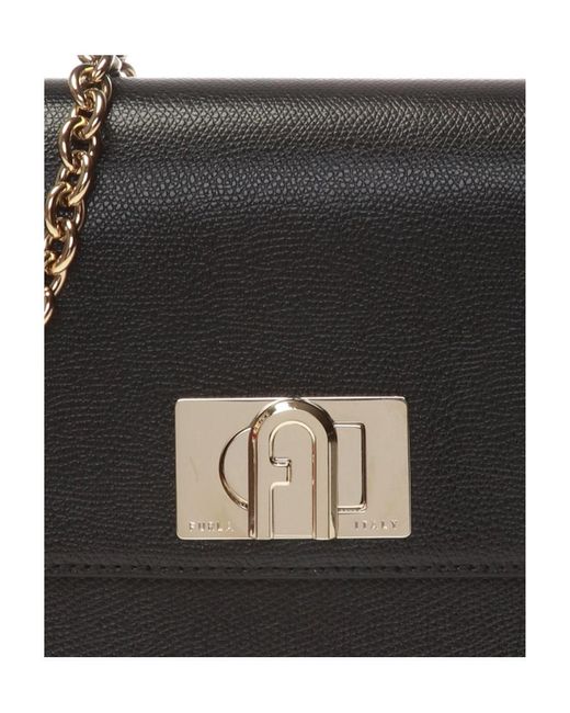 Furla Black 1927 Shoulder Bag