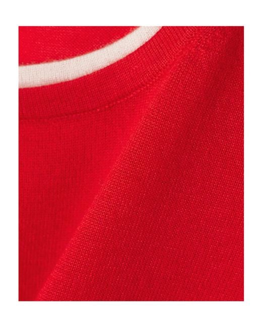 arch4 Red Selcombe Knitted T-Shirt