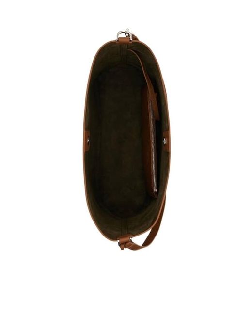 Hogan Brown Medium Hocket Hobo Bag