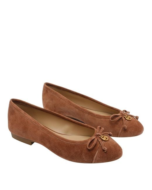 MICHAEL Michael Kors Brown Piper Flex Ballet Flats