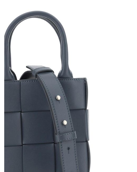Bottega Veneta Blue Logo Shoulder Bag for men