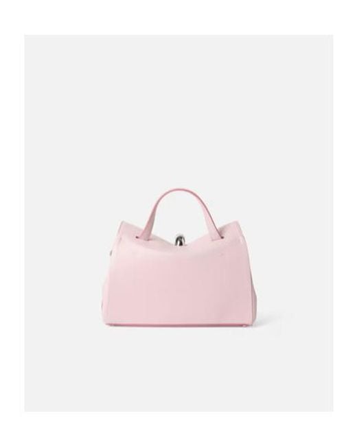 Jacquemus Pink Small Valerie Top-Handle Tote Bag