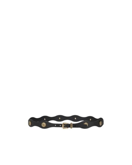 Etro White Jewel Studs Belt