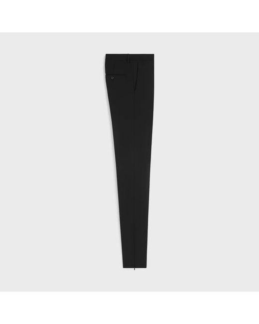 Céline Black Slim Trousers for men