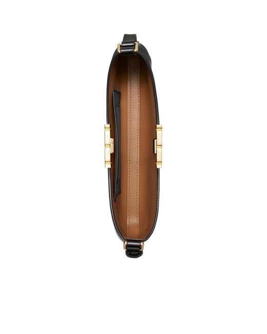 Tory Burch Black Eleanor Slim Shoulder Bag