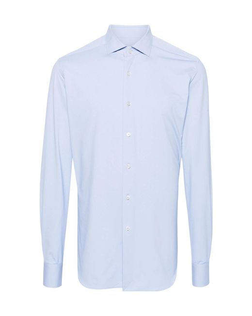 Xacus Blue Long Sleeve Shirt for men