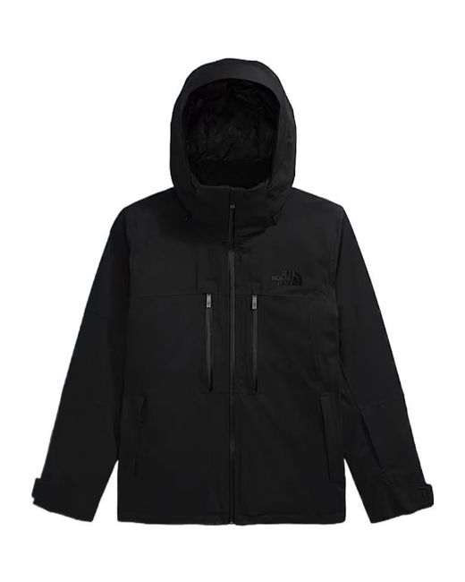 The North Face Black Zip-Up High Neck Chakal Jacket for men