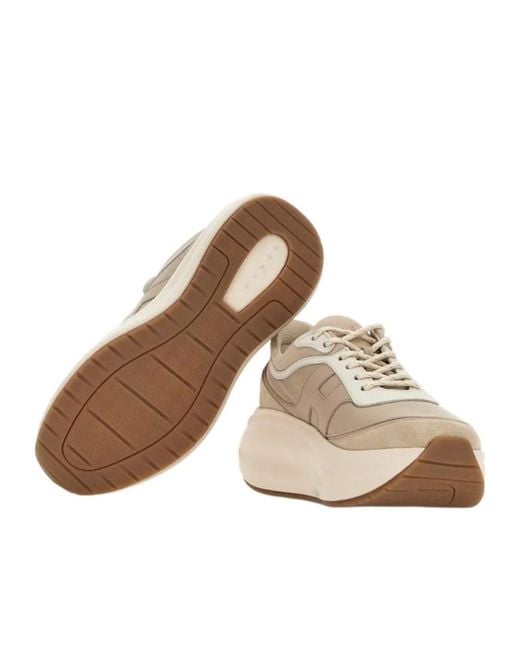 Hogan Natural H696 Chunky Runner Sneakers