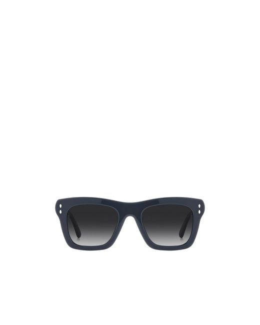 Isabel Marant Blue Square Frame Sunglasses