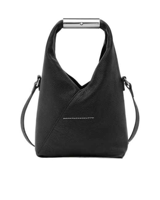 MM6 by Maison Margiela Black Maison Margiela Japanese Crossbody Bag