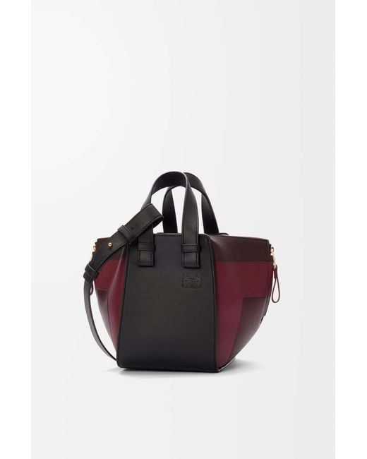 Loewe Black X Albers Compact Hammock Bag