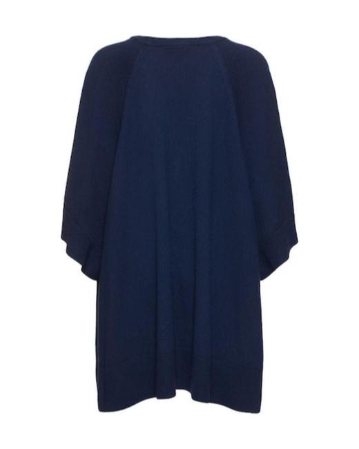 Michael Kors Blue V-Neck Sweater Pullover