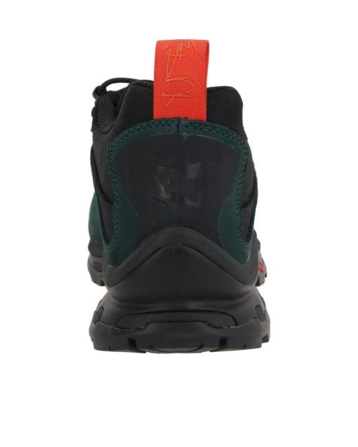Salomon Lab Black Salomon Logo Printed Lace-Up Sneakers for men