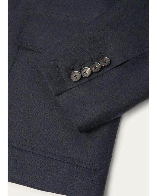 Loro Piana Blue Dover Jacket for men