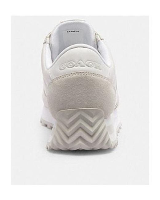 COACH White Runner Sneakers