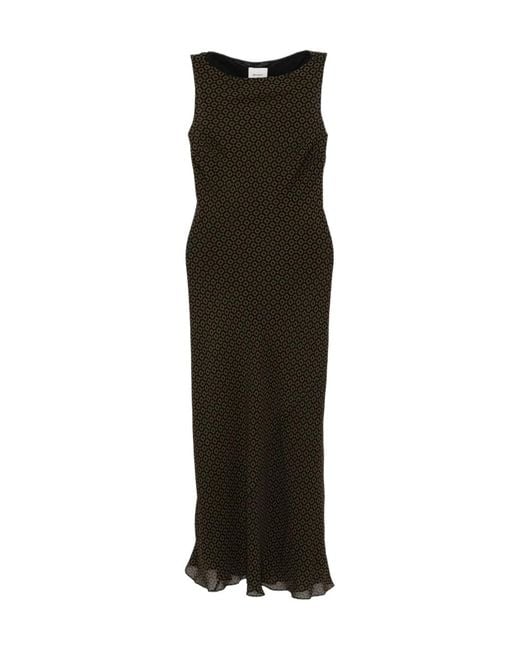 Reformation Black Prescott Dress