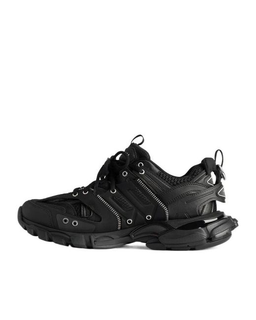 Balenciaga Black Track Zip Sneaker