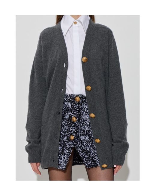 Balmain Blue Cardigans