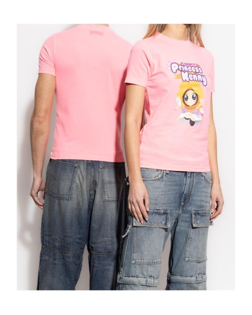VETEMENTS♡ × South Park T-Shirt Black 'South Park' Oversized T-shirt by VETEMENTS on Sale