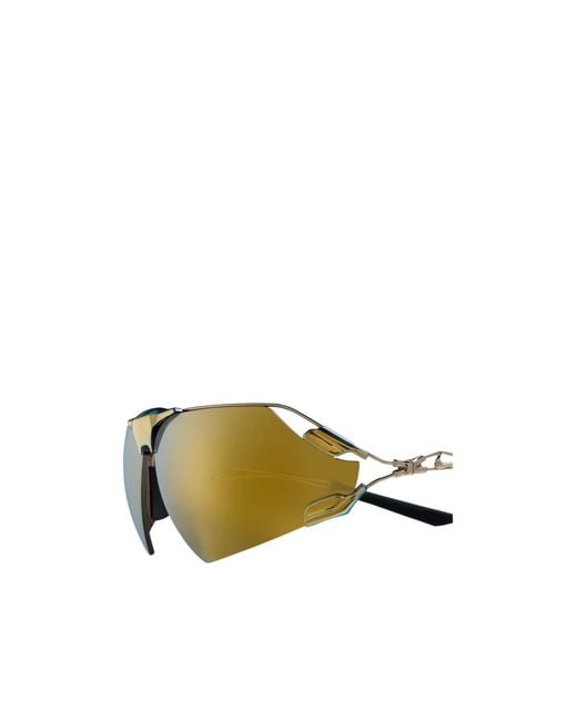 Nike Yellow Zeus Edge Sunglasses for men