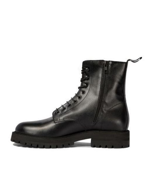 Common Projects Black Lace-Up Combat Boots for men