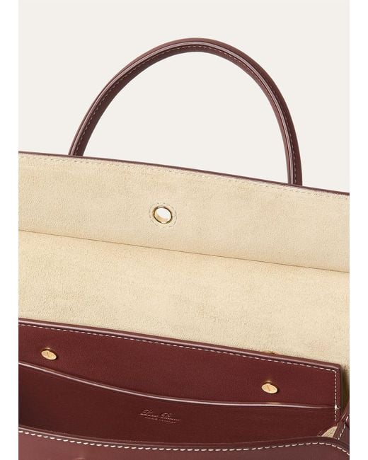 Loro Piana Red Loom L25 Shoulder Bag