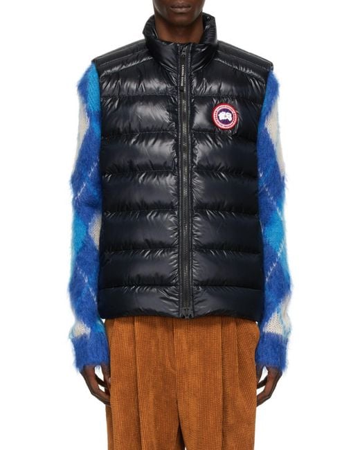 Canada Goose Green Crofton Padded Gilet for men