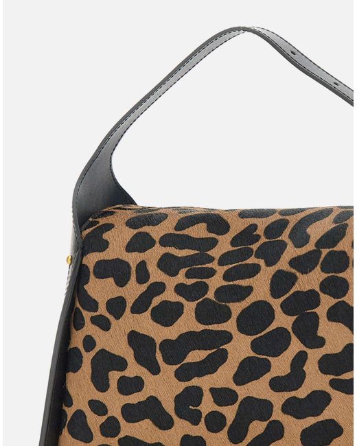 Gianni Chiarini Black Top Handle Tote Bag