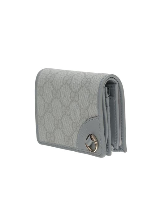 Gucci Gray Pattern Wallet