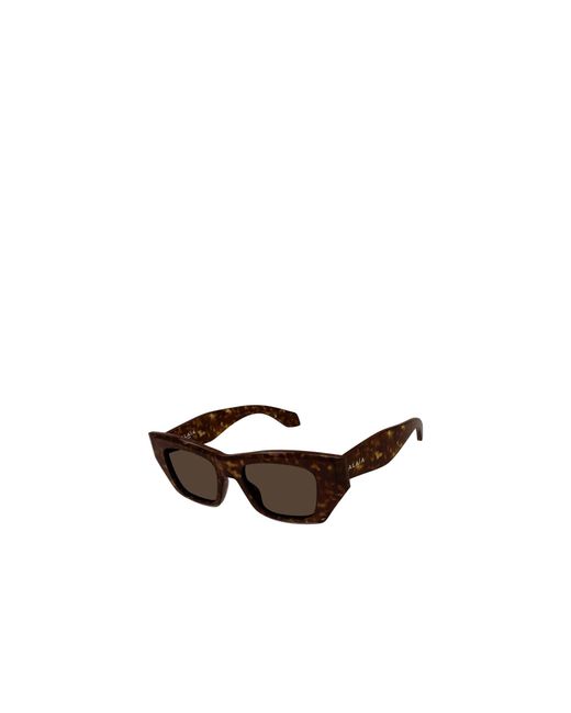 Alaïa White Alaïa Cat-Eye Frame Sunglasses