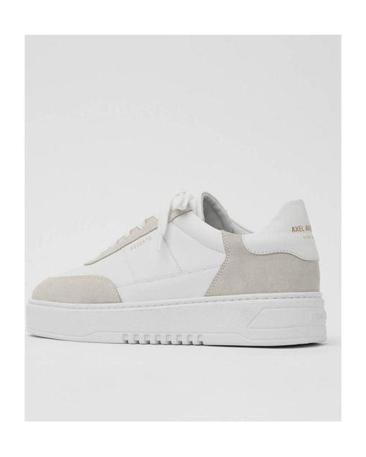 Axel Arigato White Vintage Orbit Low-Top Sneakers for men