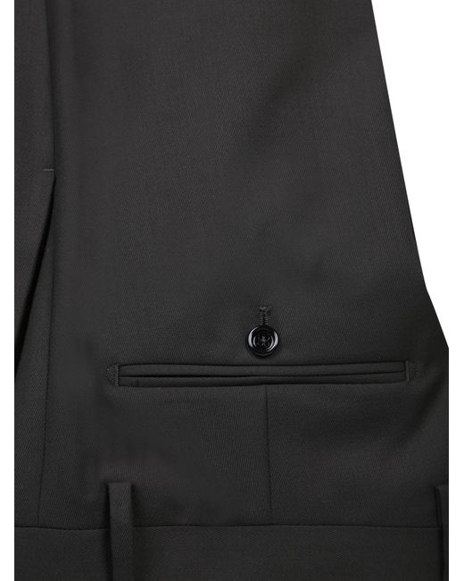 Lardini Black Single Breasted Two-Piece Suit for men