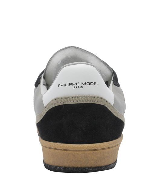 Philippe Model Black Pgal Low-Top Sneakers for men