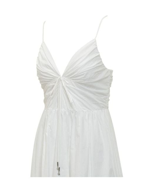 Michael Kors White One-Shoulder Dress